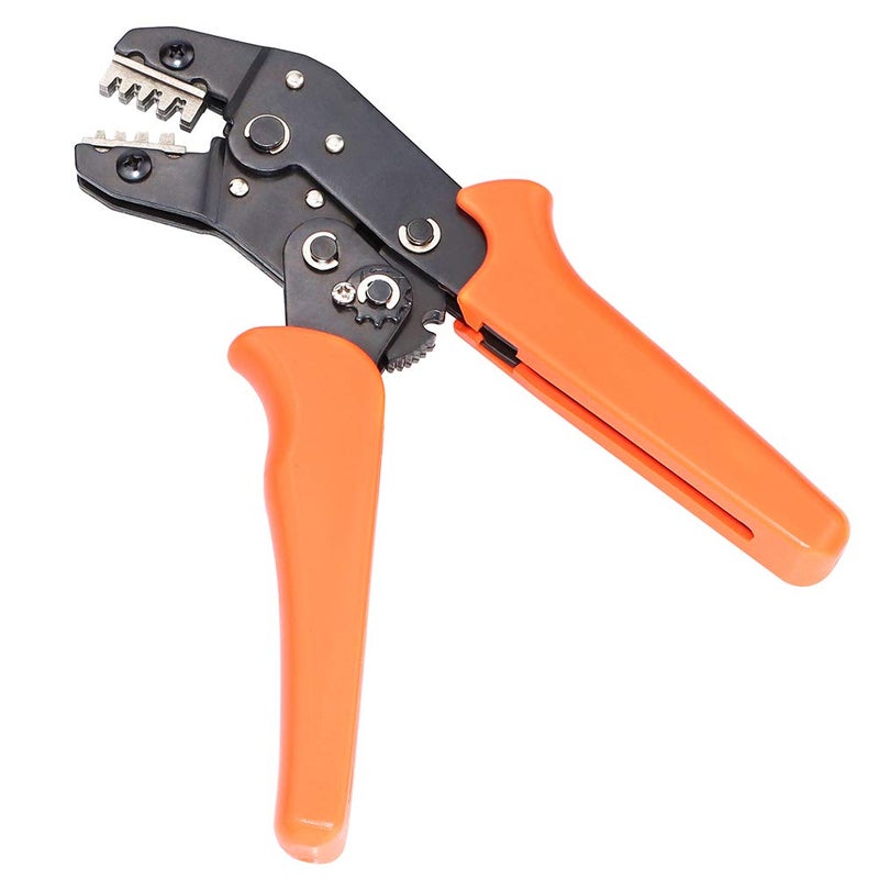 GeeBat Crimping Tool Crimper Plier Ratcheting Wire Pin Connectors for AWG28-16 (0.1-1.5mmÂ²) PH2.0mm/XH2.54mm/Dupont 2.54mm/TAB 2.8mm 3.0mm 3.96mm 4.8mm/KF2510/JST Servo Terminals (Crimping Tool) - Image 1